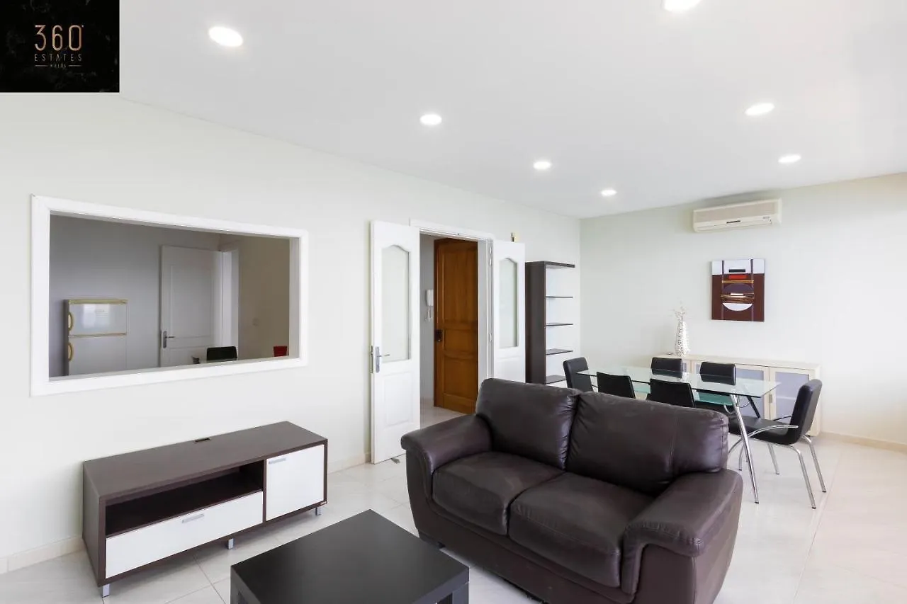Unique Seafront 3Br, Sliema Beach - Ac & Wifi By 360 Estates Malta